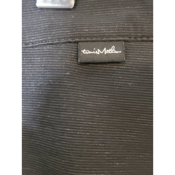 Travis Mathew Golf Shorts Flat Front Black Size 40 Moisture Wicking - Picture 4 of 6